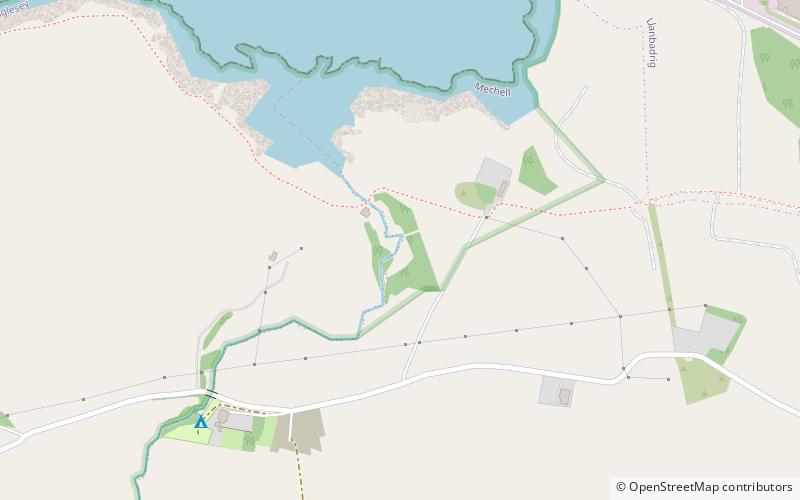 Cestyll Garden location map