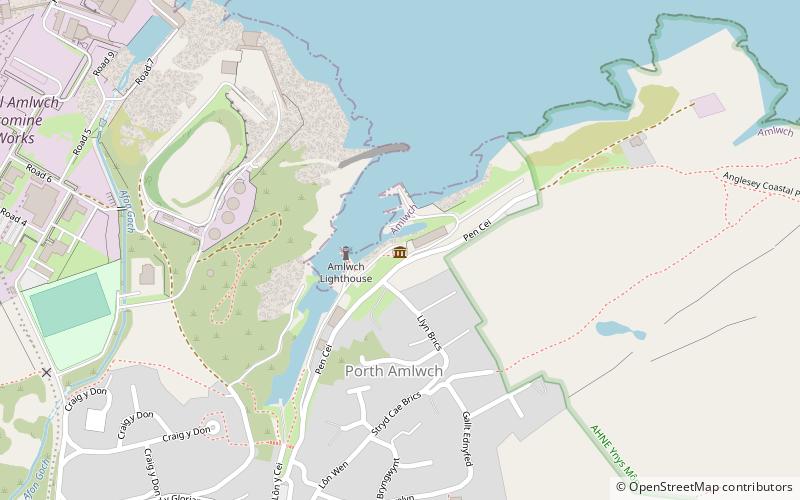 copper kingdom centre amlwch location map