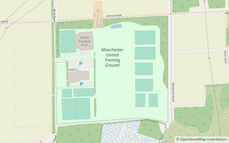 Trafford Training Centre location map