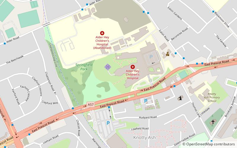 Springfield Park location map