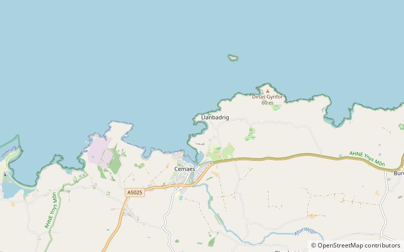 St Padrig's Church location map