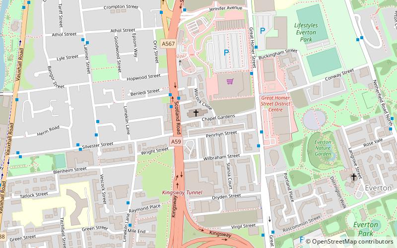 Throstles Nest Hotel location map