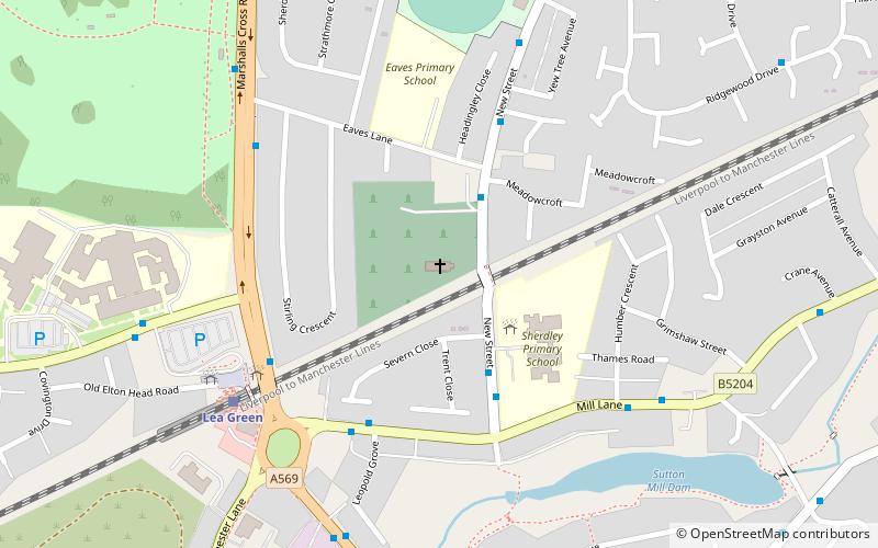 St Nicholas Church location map