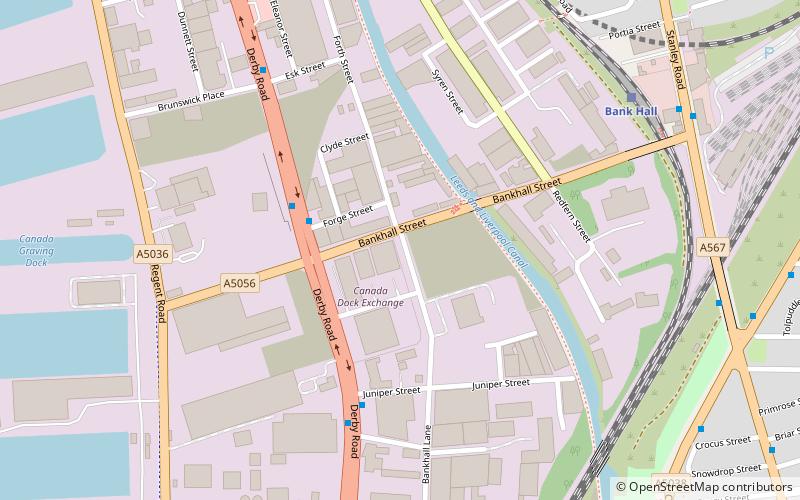 quadrant park liverpool location map