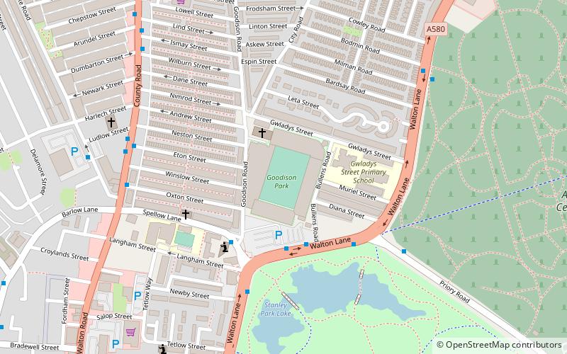 The Kirkby Project location map