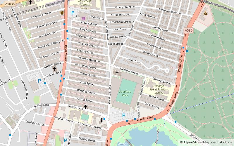 St Luke's Church location map