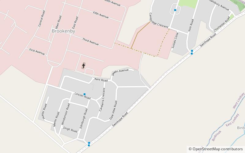 Brookenby Church location map