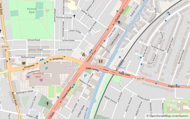 Longford Cinema location map