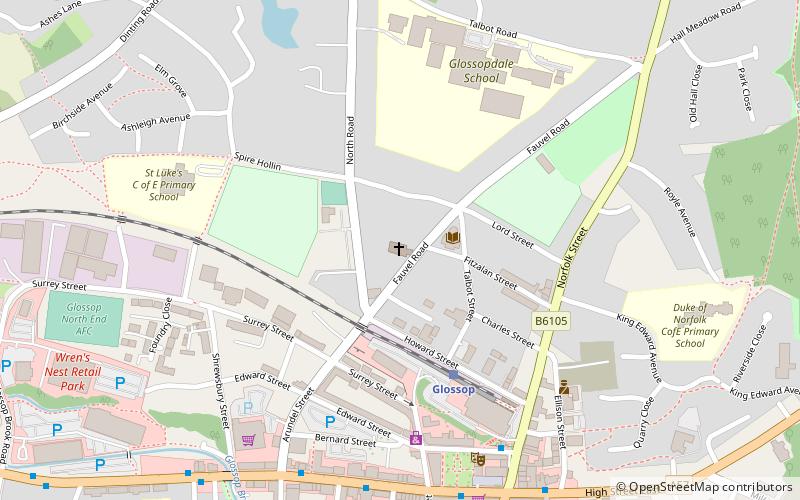 St Luke's Church location map