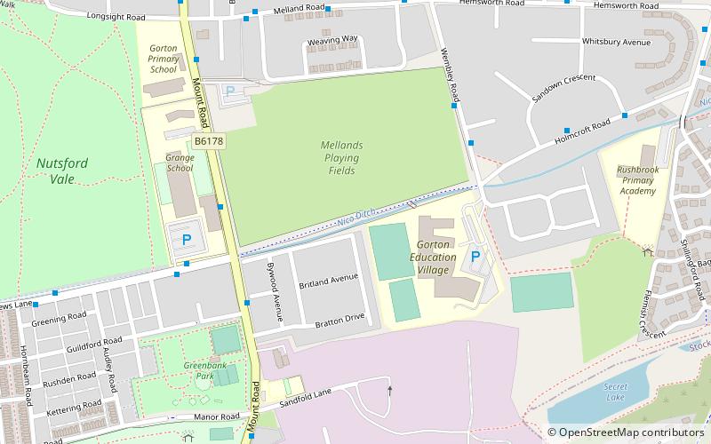 Nico Ditch location map