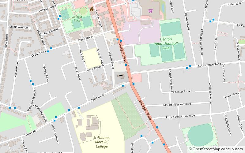 St Lawrence's Church location map