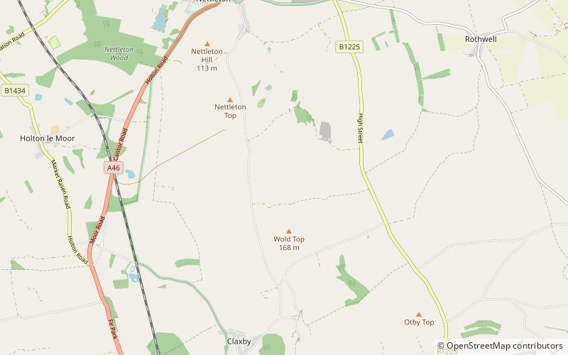 wykeham lincolnshire gate location map