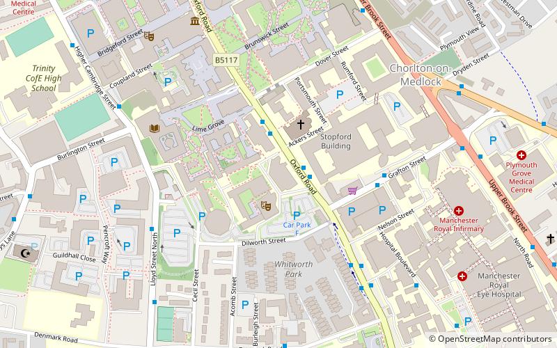 Manchester Academy location map