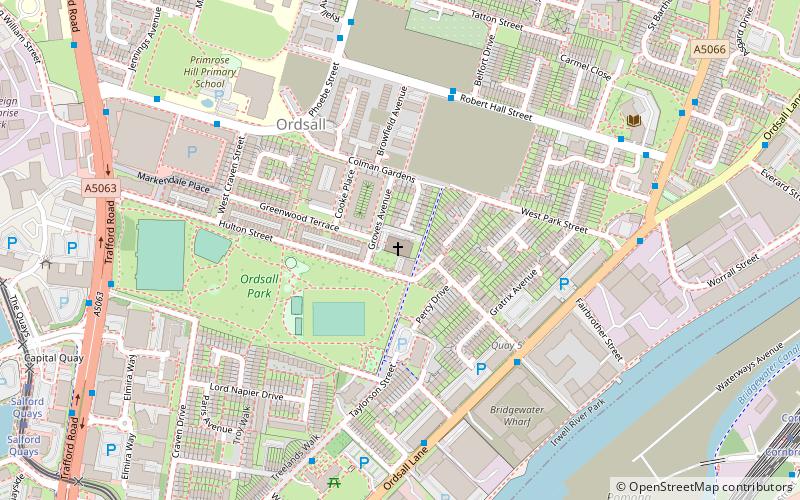 St Clement's Church location map