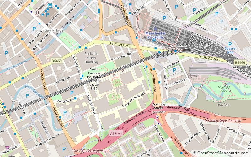 Barnes Wallis Building location map