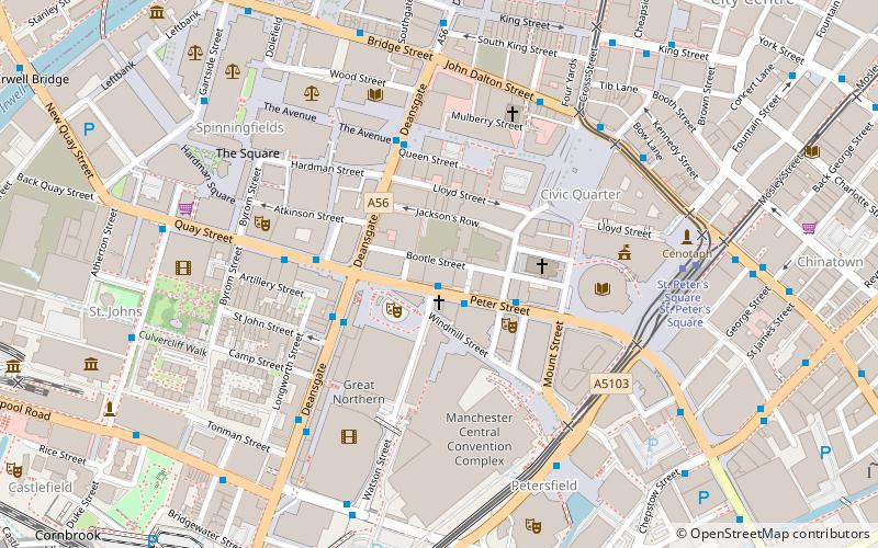 Albert Hall location map