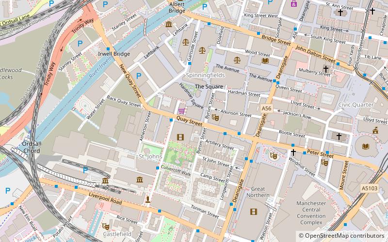 Quay Street location map