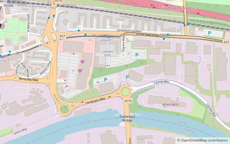 Greater Manchester Police Museum location map