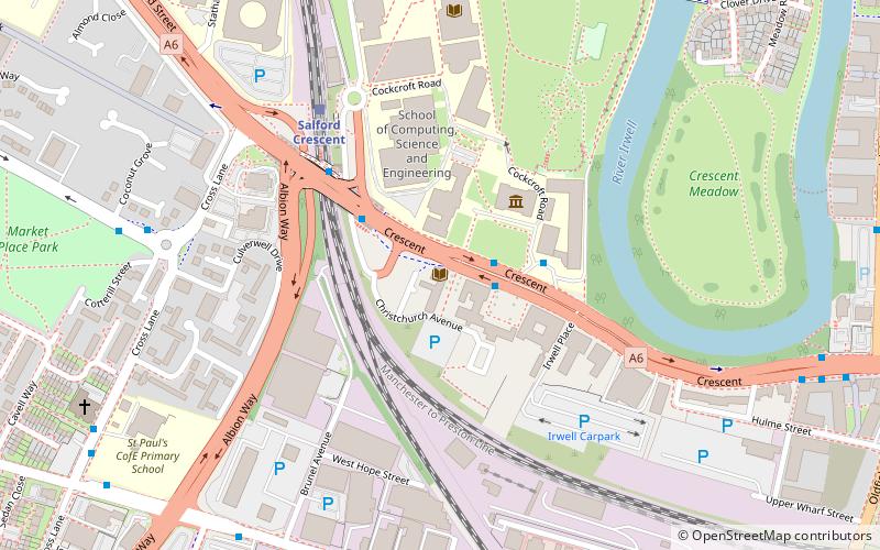 Working Class Movement Library location map