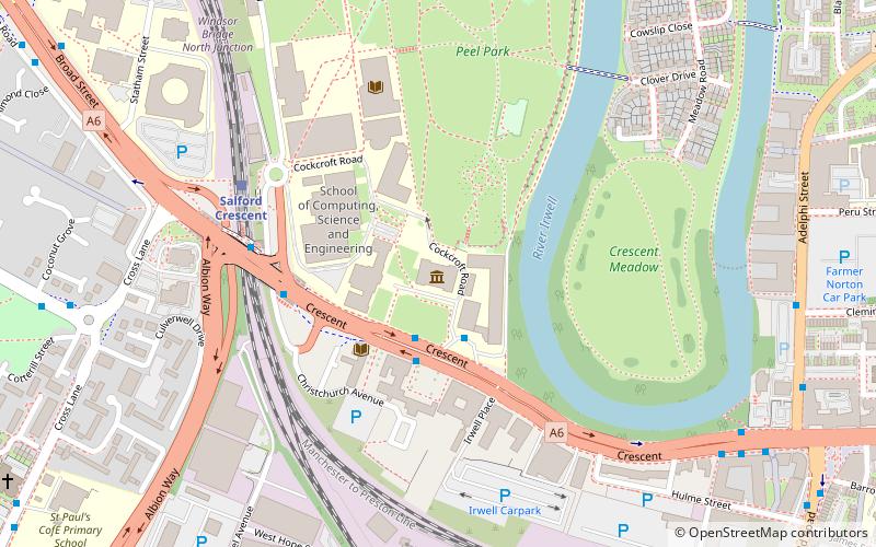 Salford Museum and Art Gallery location map