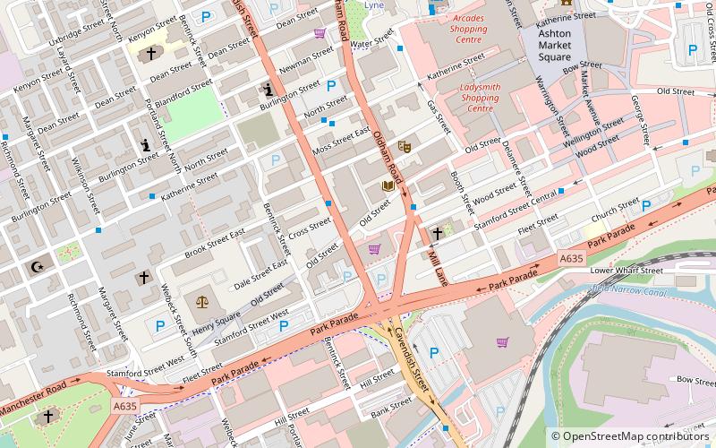 Old Street drill hall location map