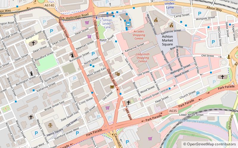 Tameside Hippodrome location map