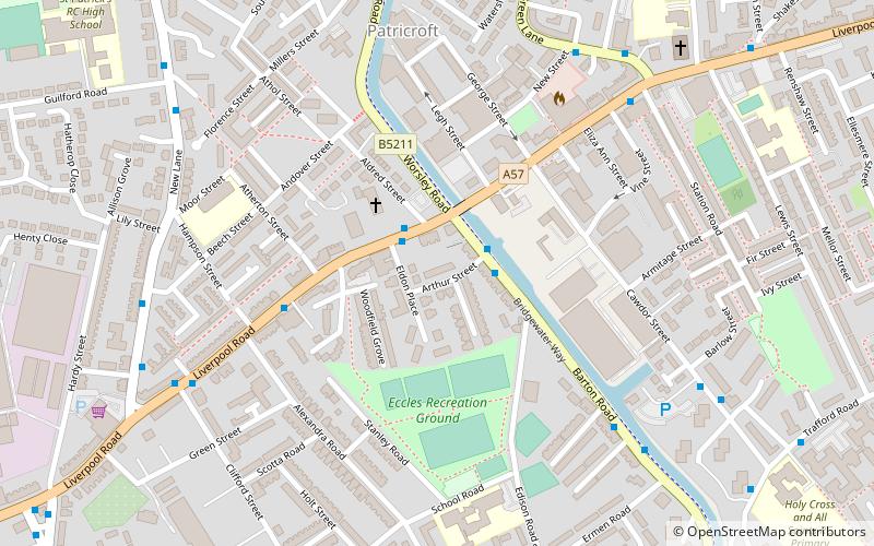 rof patricroft irlam location map