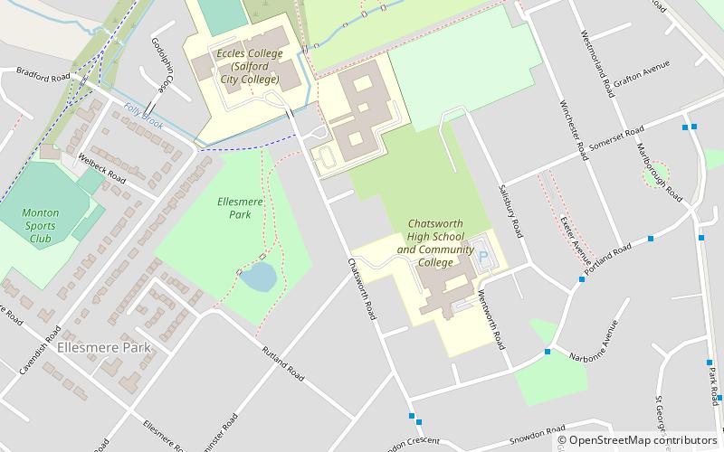 Ellesmere Park location map