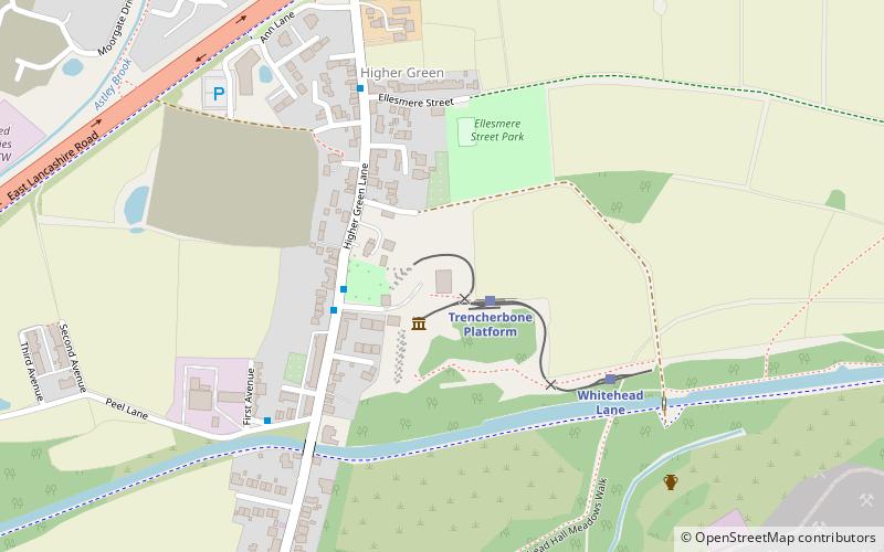 Astley Green Colliery location map
