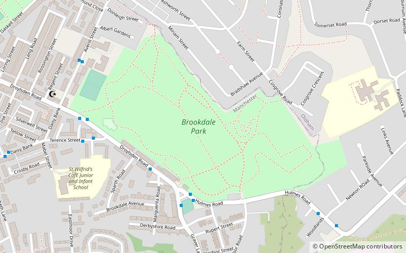 Brookdale Park location map