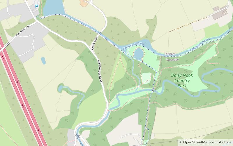 Daisy Nook location map