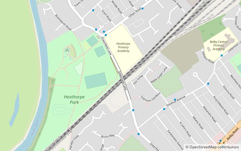 Greenfield Childcare - childminder location map