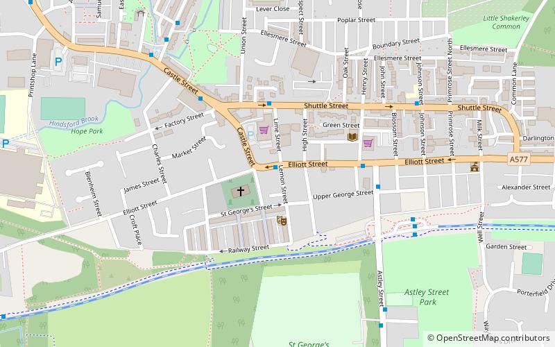 Tyldesley Little Theatre location map
