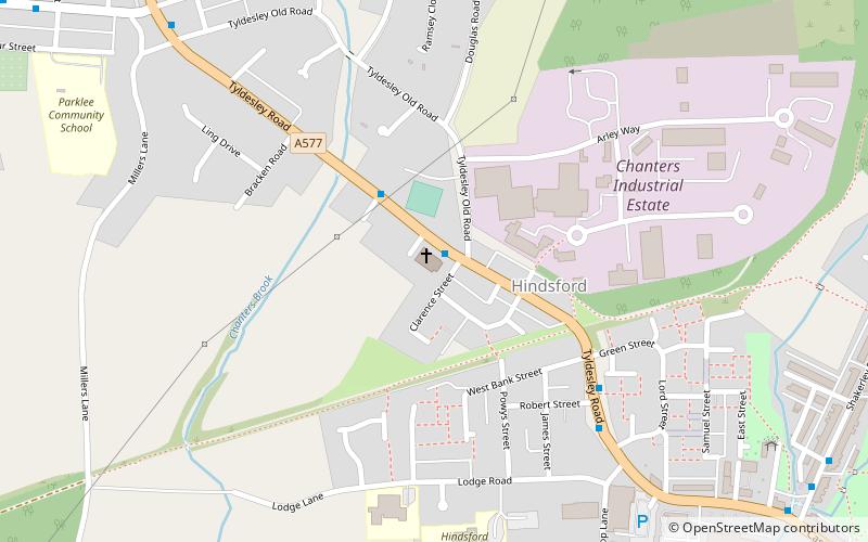 St Anne's Church location map
