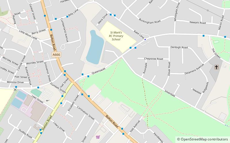 pendlebury manchester location map