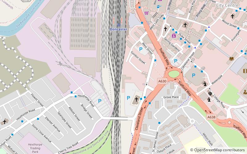 Doncaster PSB location map