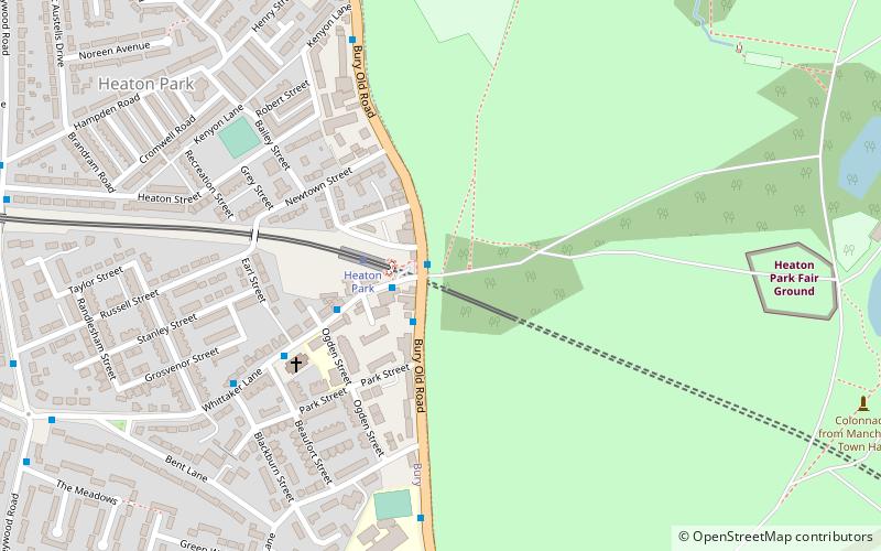 Heaton Park Congregational Church location map