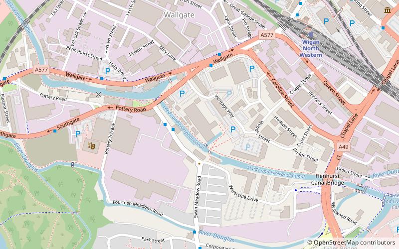 Trencherfield Mill location map