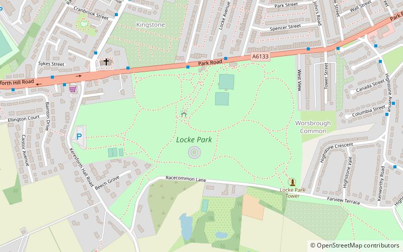 Locke Park location map