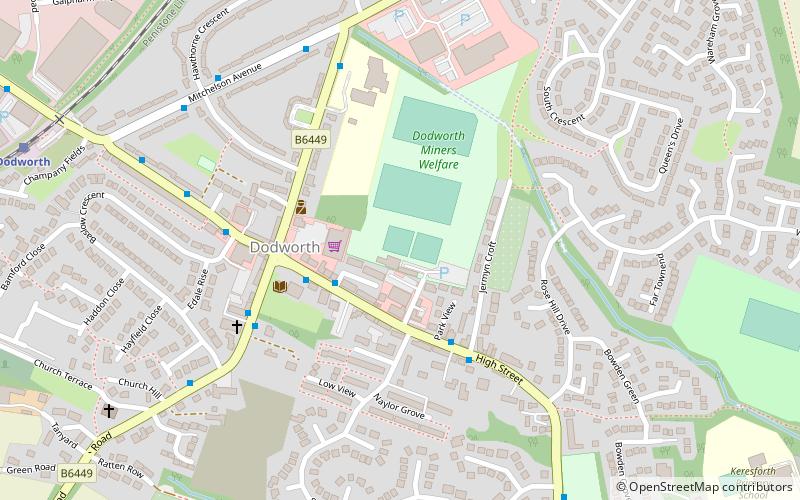 Dodworth location map