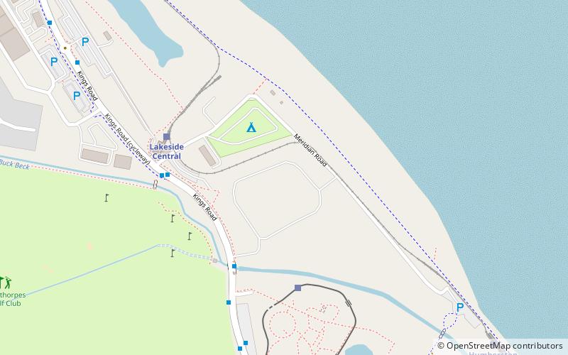 meridian park cleethorpes location map