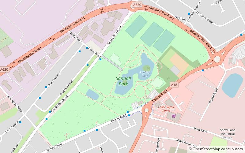Sandall Park location map