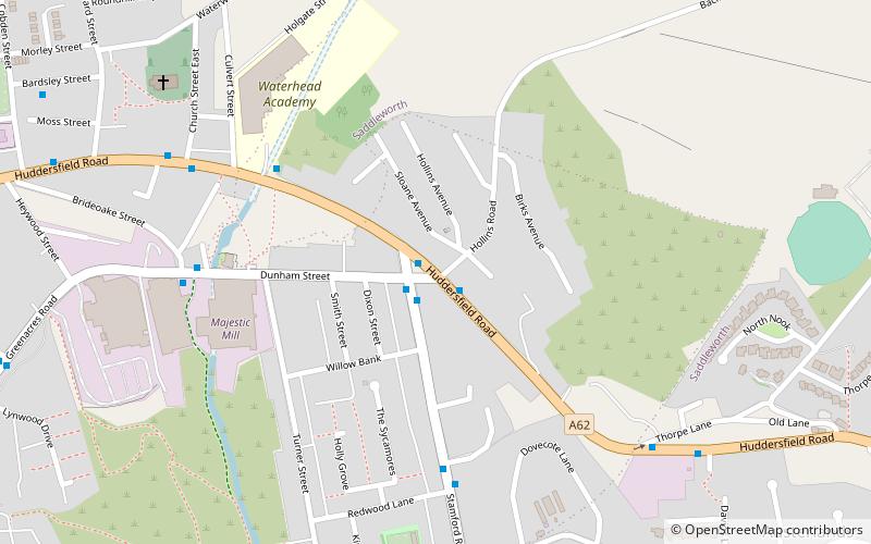 Crossbank location map
