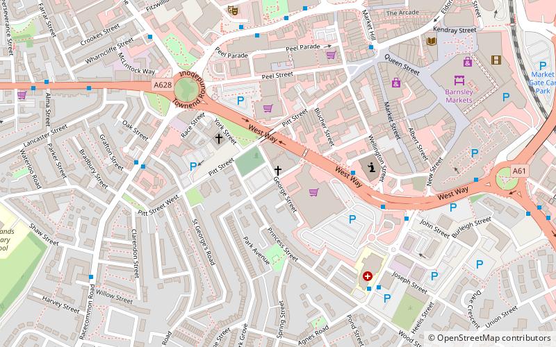 Holy Rood Church location map