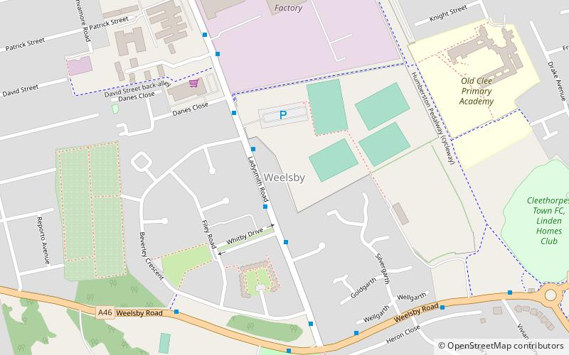 Weelsby location map