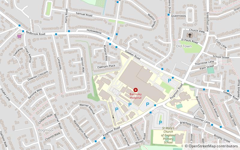 wilthorpe barnsley location map