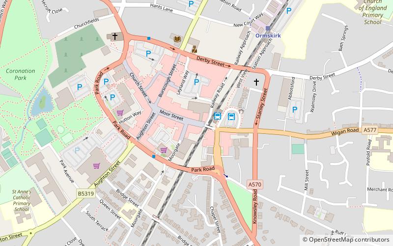 Moor Street Night Market location map