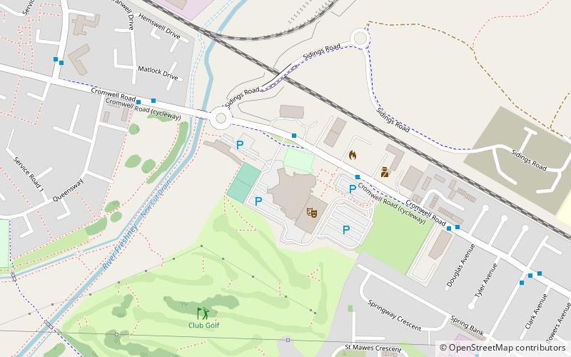 Grimsby Auditorium location map