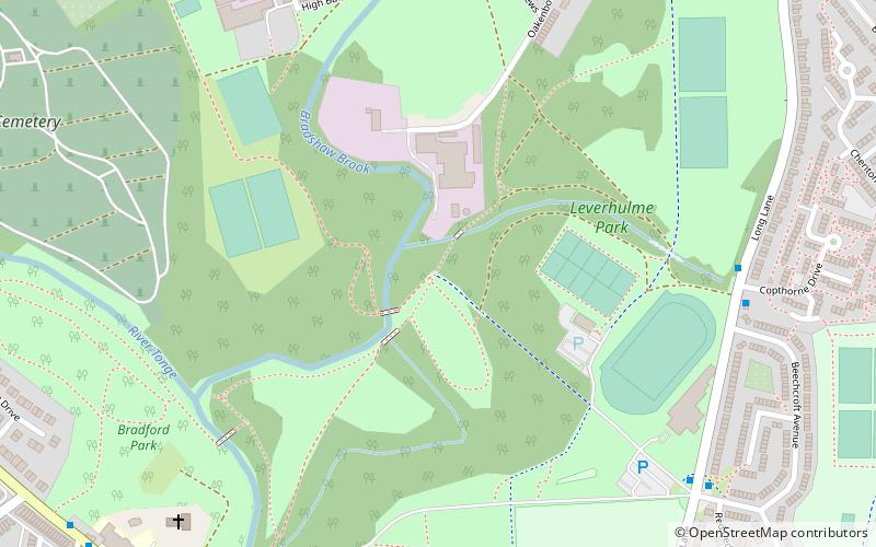 Leverhulme Park location map