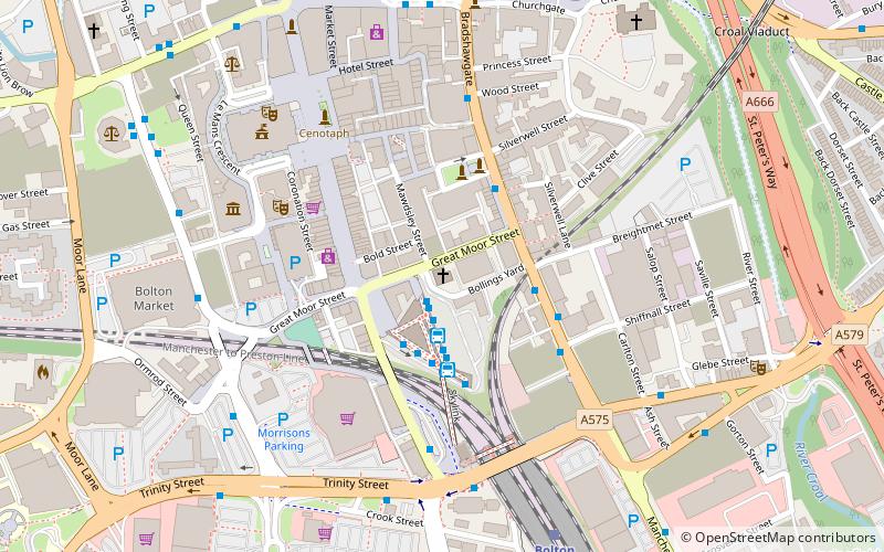 St Patrick's Church location map